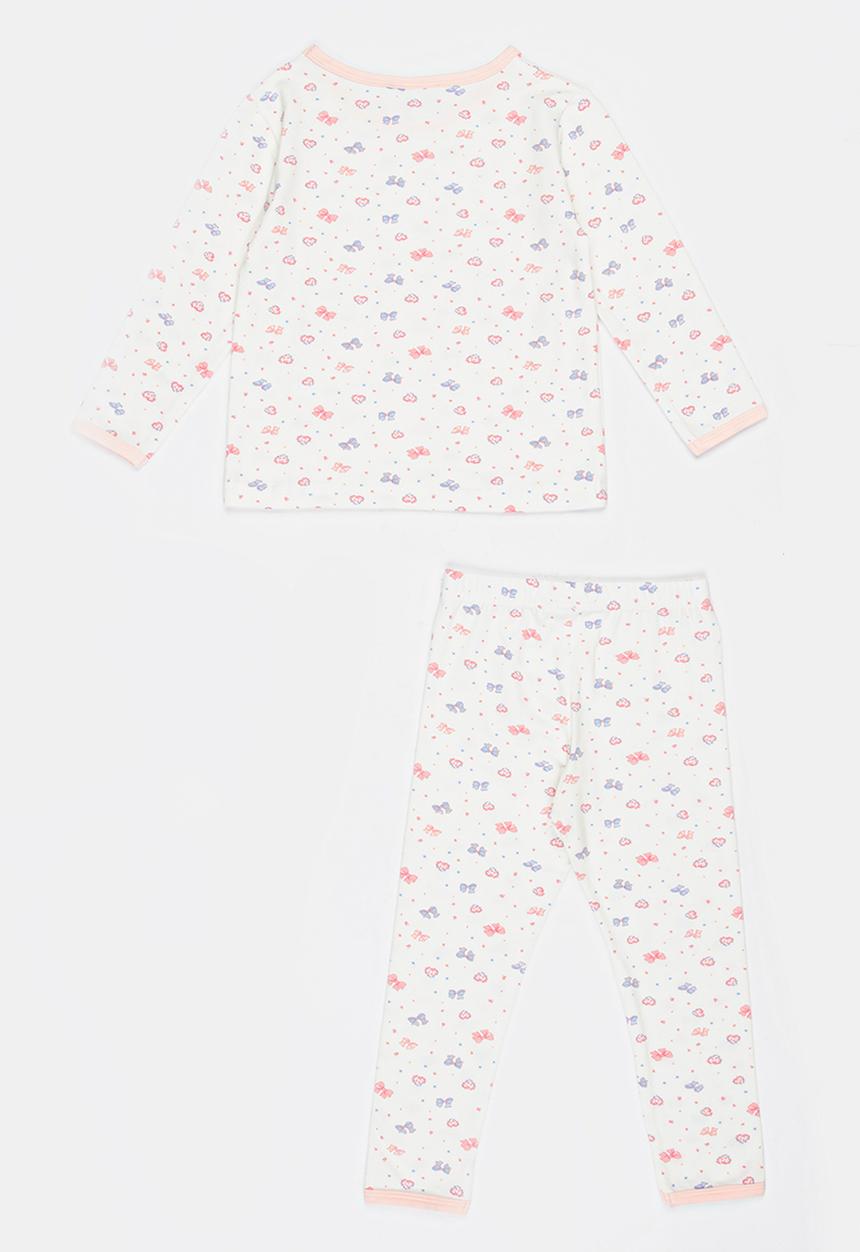 Pop Candy - Printed PJ Set Multi-colour