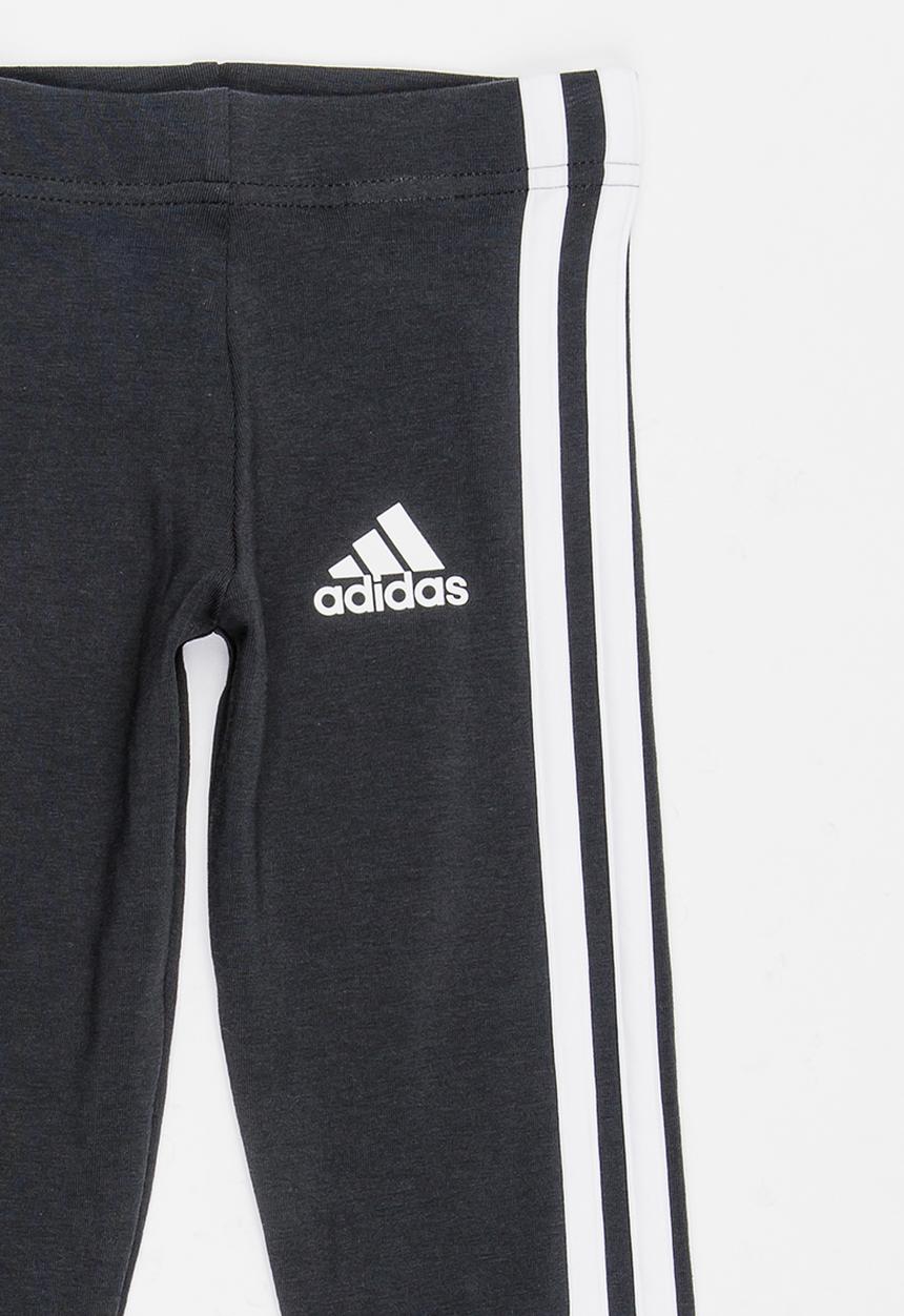 adidas Performance - Little Girls Cotton Tight Black