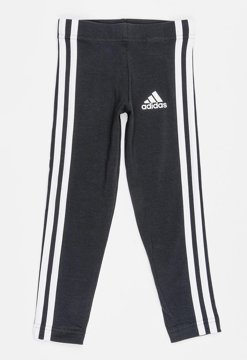 adidas Performance - Little Girls Cotton Tight Black