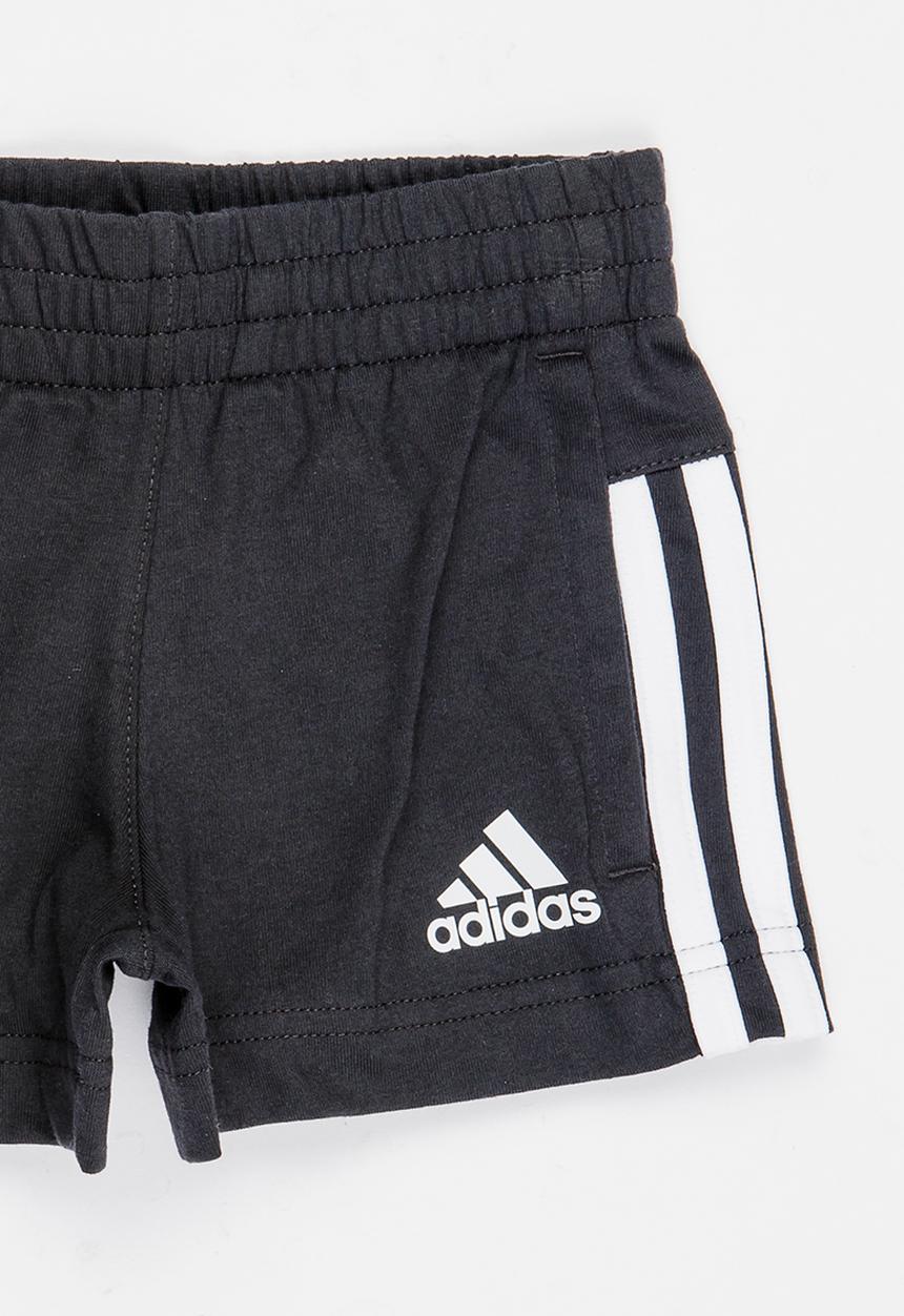 adidas Performance - Little Girls Knitted Short Dark Grey