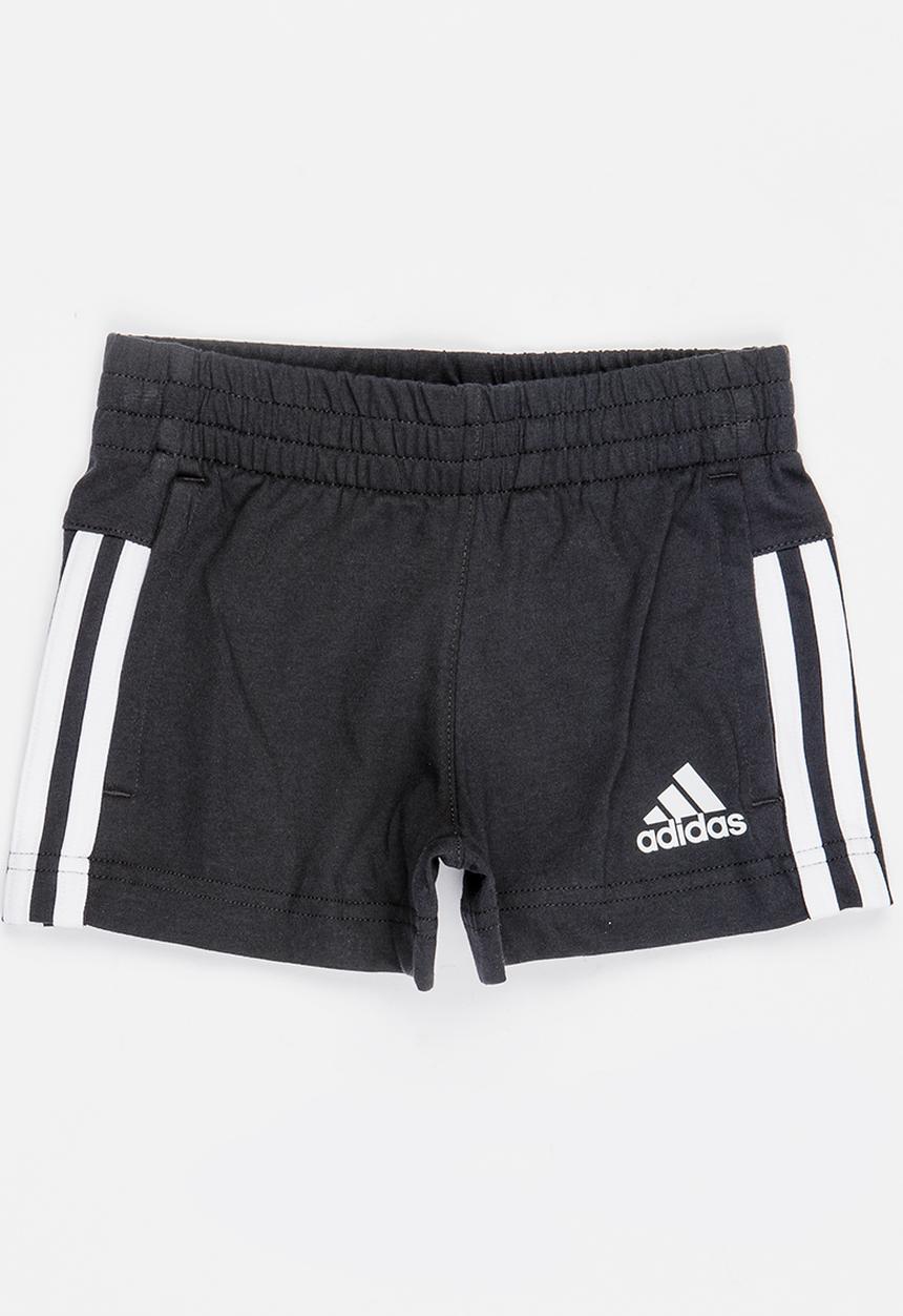 adidas Performance - Little Girls Knitted Short Dark Grey