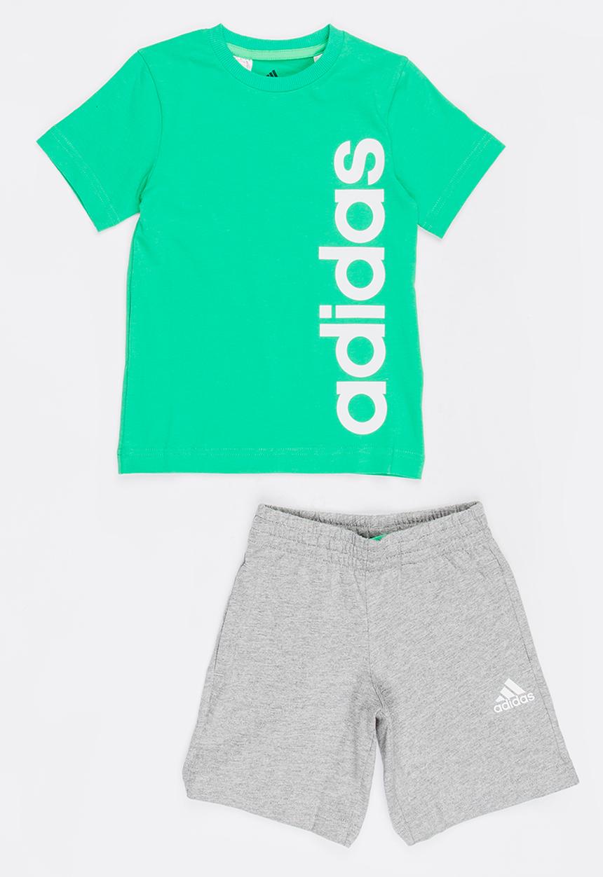 adidas Performance - Little Kids Summer Set Green