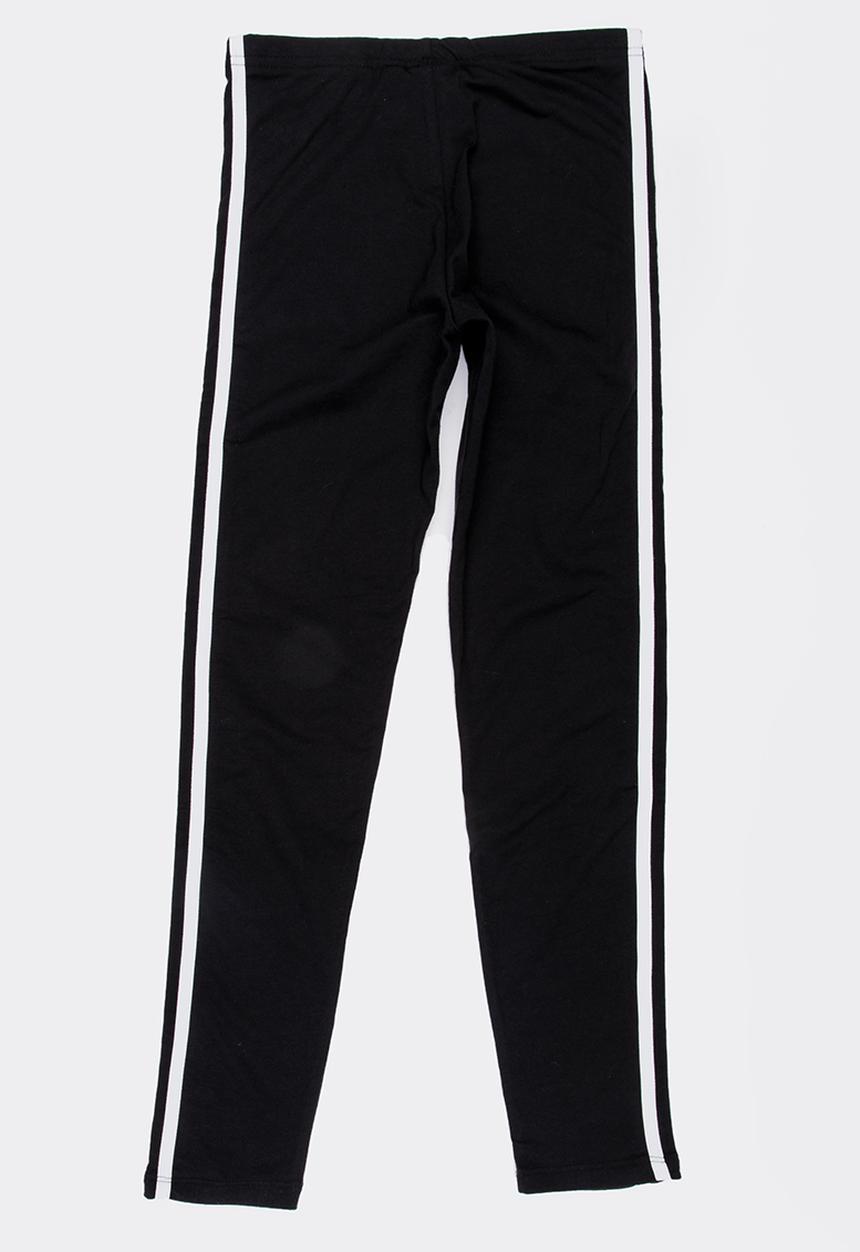 adidas Originals - 3 stripes leggings - black & white