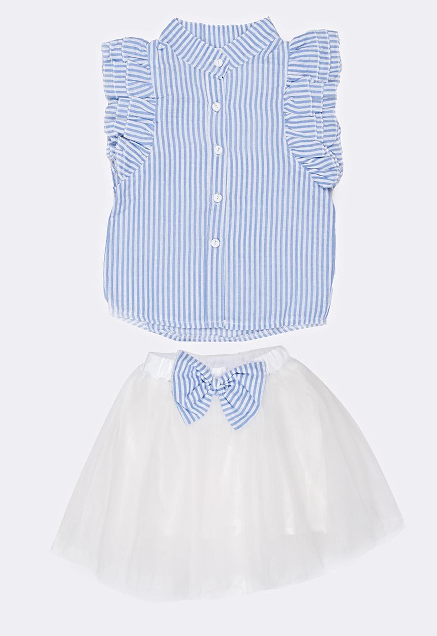 Pop Candy - Sleeveless  Dress Blue