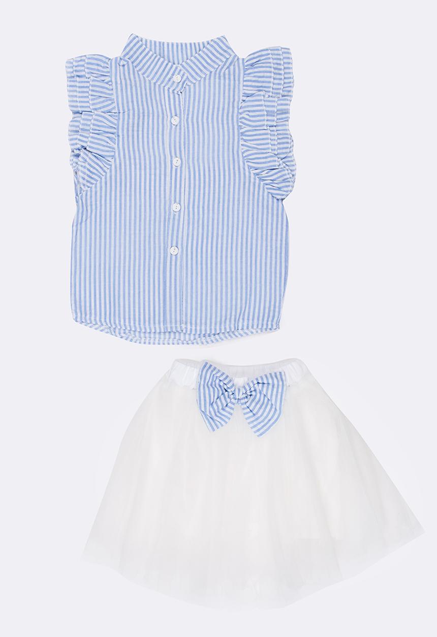 Pop Candy - Sleeveless  Dress Blue