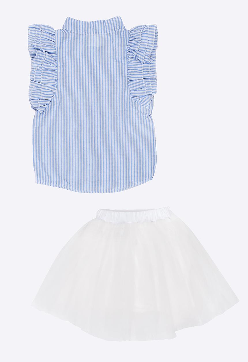Pop Candy - Sleeveless  Dress Blue