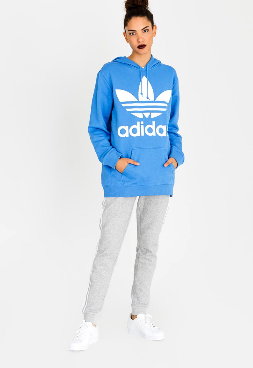 adidas Originals - BF trefoil hoodie - blue