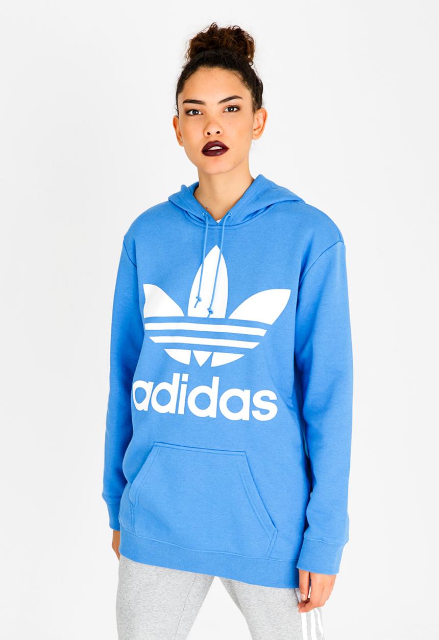 adidas Originals - BF trefoil hoodie - blue
