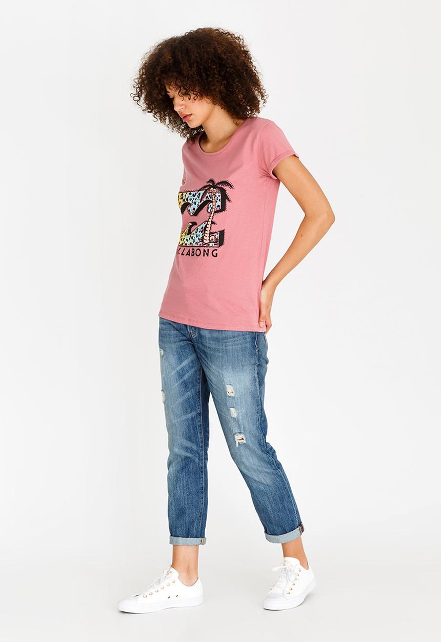 Billabong  - Chilling Box Tee Rose