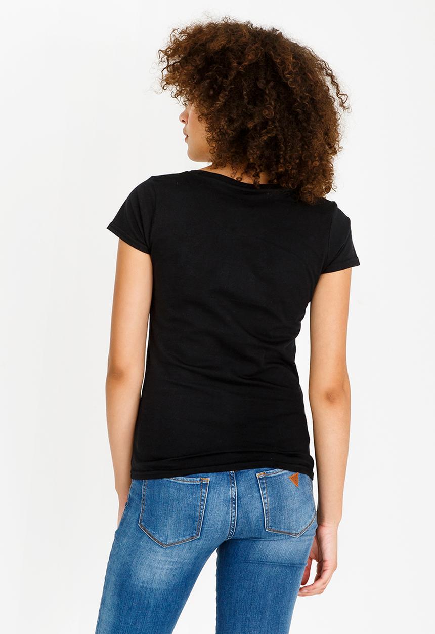 Lizzy - Crysanthe Logo Tee Black