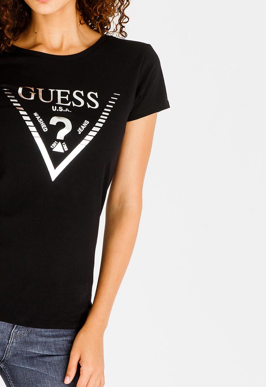 GUESS - Guess Tri Tee Black