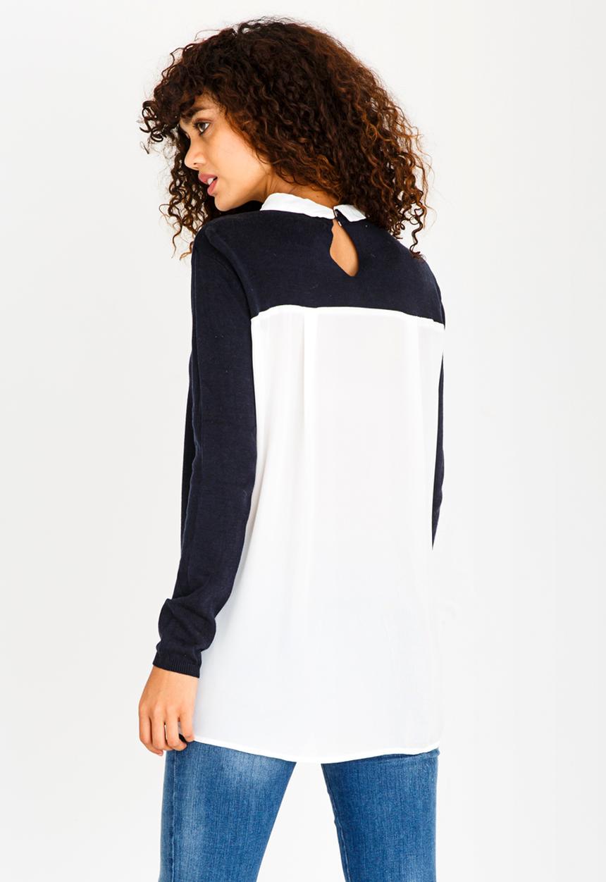 edit - Twofer T-shirt Navy