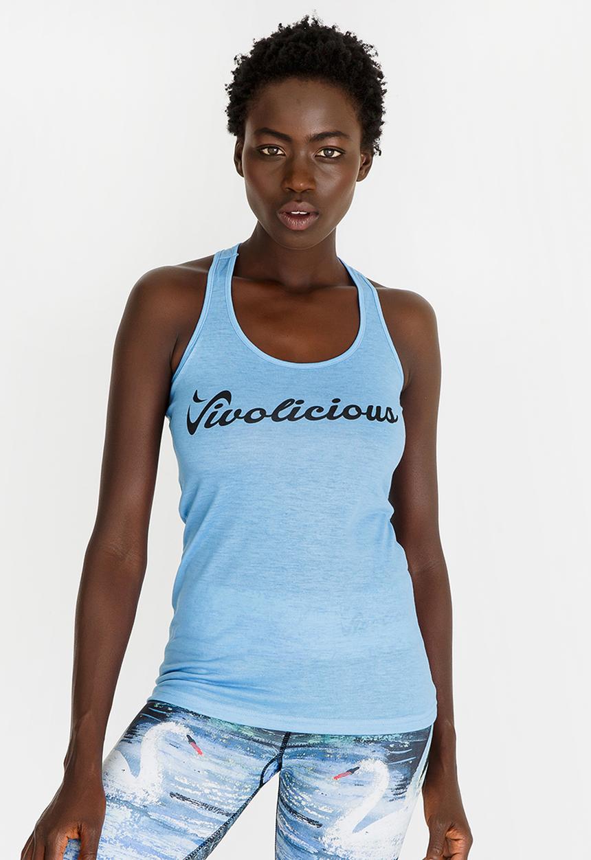 Vivolicious - Lake Tone Tank Blue