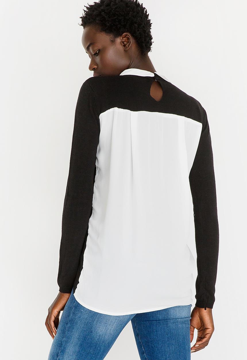 edit - Twofer T-shirt Black