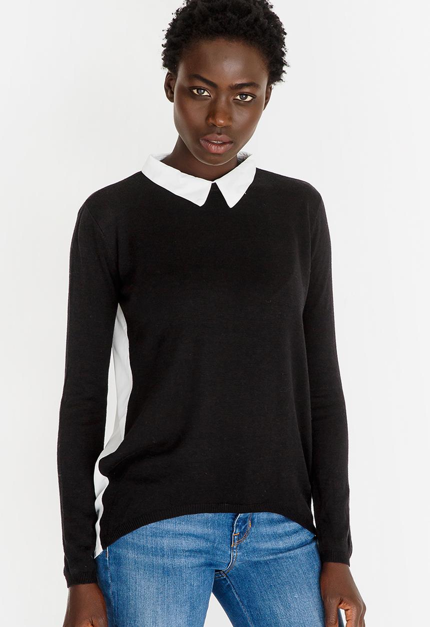edit - Twofer T-shirt Black