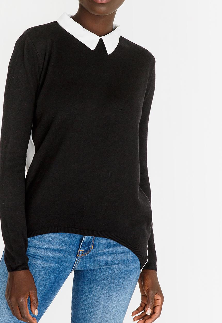 edit - Twofer T-shirt Black