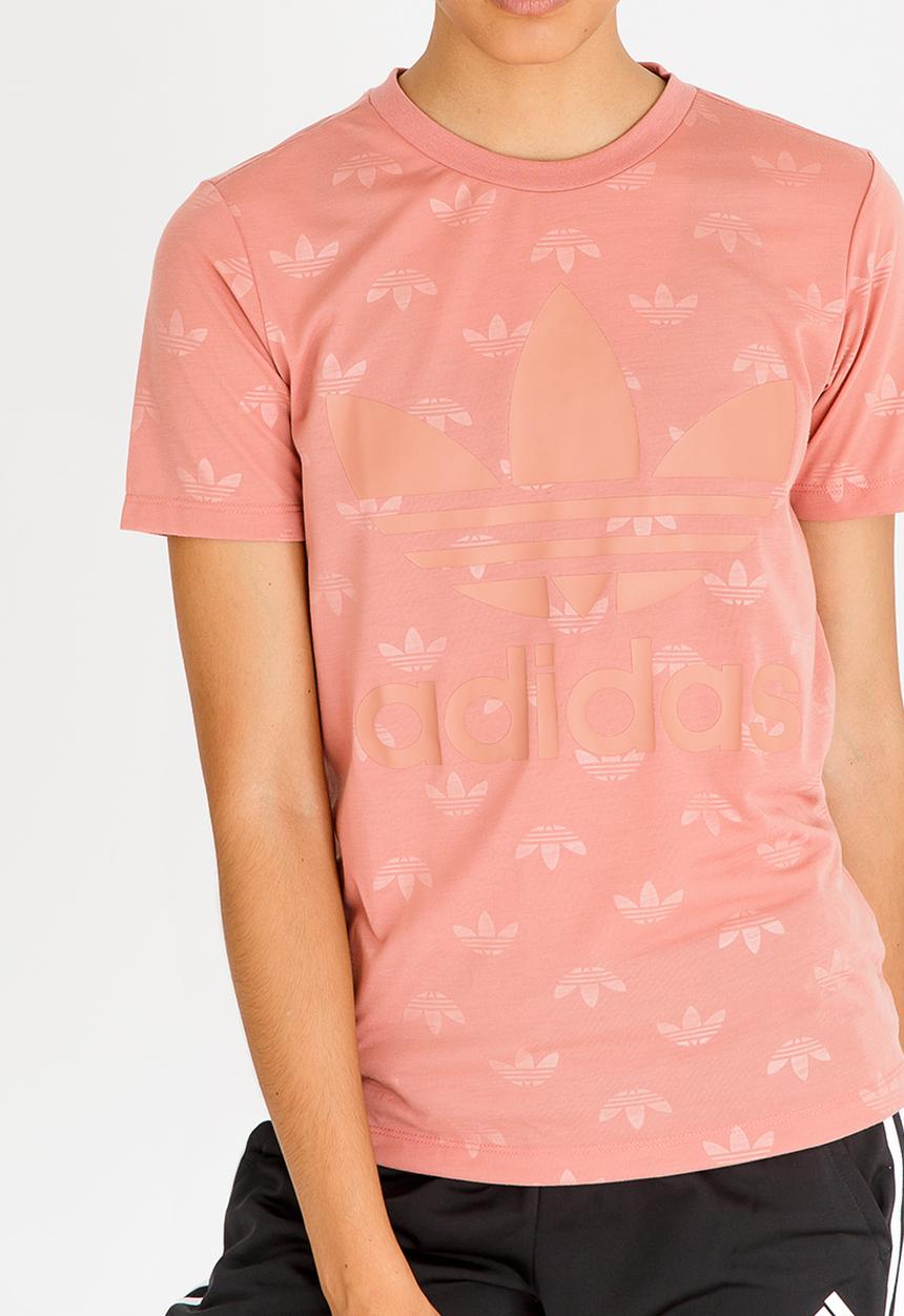 adidas Originals - Short Sleeve Tee Mid Pink