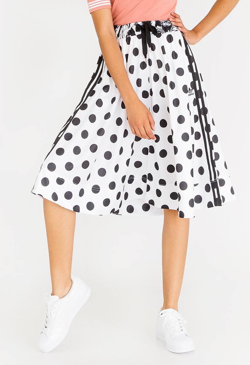 adidas Originals - Collab Farm Midi Skirt Black and White