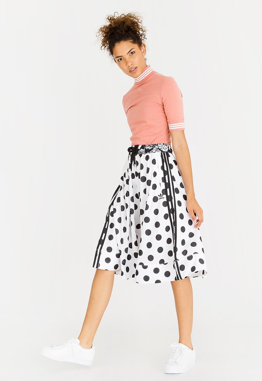 adidas Originals - Collab Farm Midi Skirt Black and White