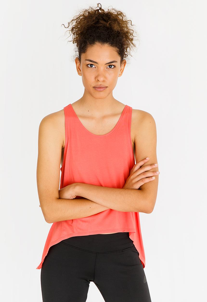 adidas - Knot tank top - red 