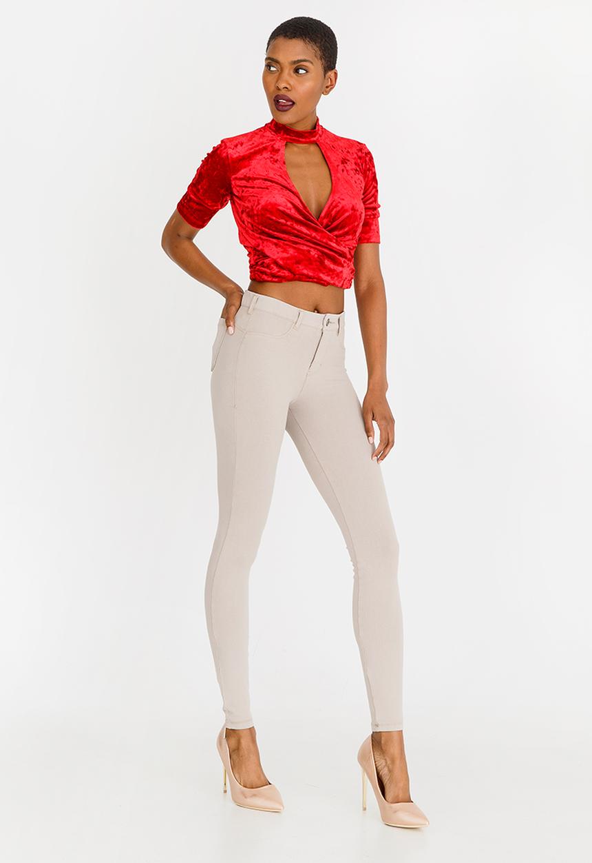 SISSY BOY - Lulu Belle Jegging Beige
