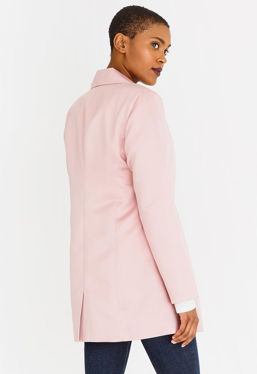 edit - Long Length Coat Pale Pink