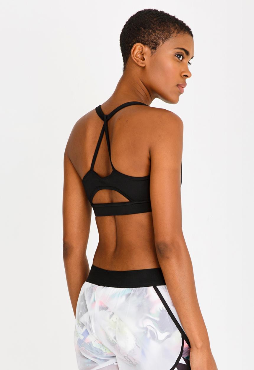 Reebok - Workout Tri Back Sports Bra Black