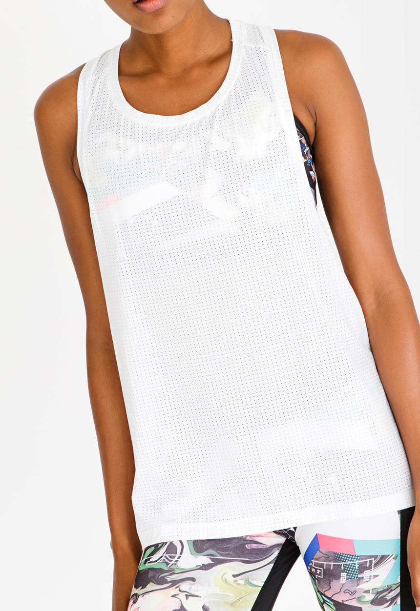 Reebok - Perforated Tank Top White