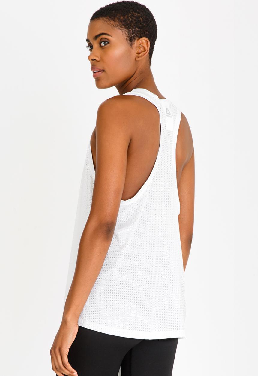 Reebok - Perforated Tank Top White