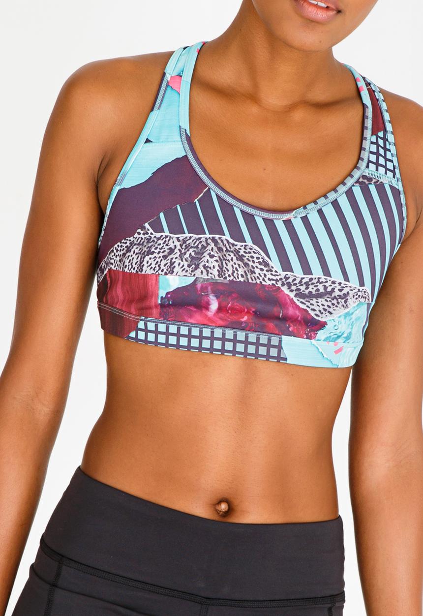 Reebok - Reebok Memphis Sports Bra Turquoise