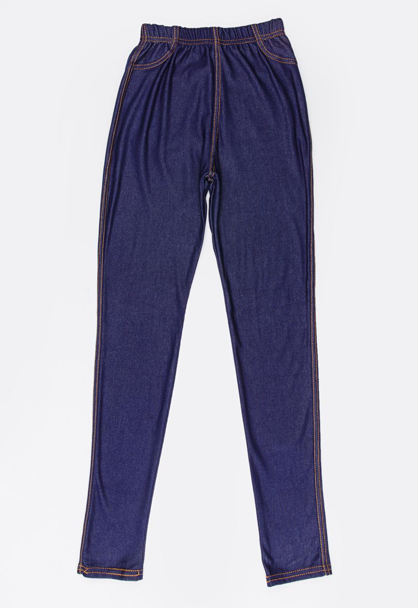 Pop Candy - Girls Jeggings Dark Blue