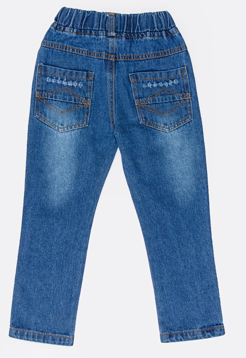Pop Candy - Girls Slim Leg Jeans Pale Blue