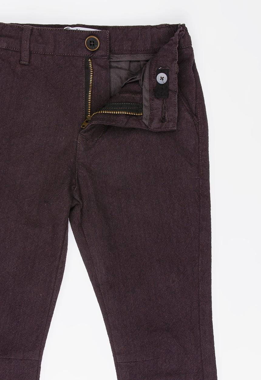 MINOTI - Pique Rolled Up Pants Charcoal