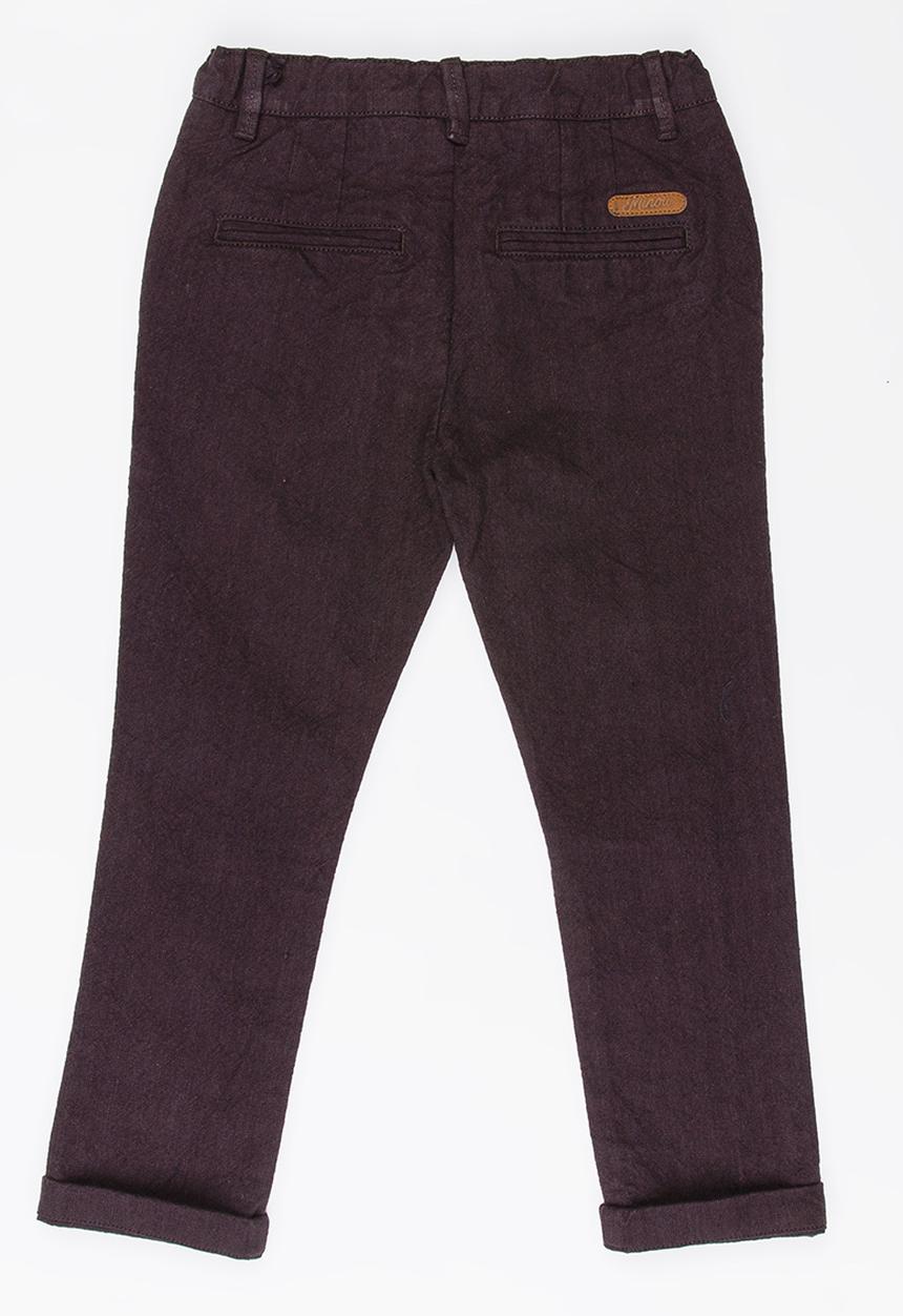 MINOTI - Pique Rolled Up Pants Charcoal