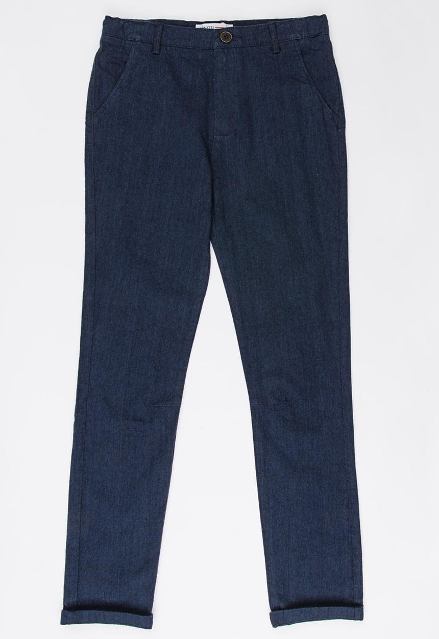 MINOTI - Pique Rolled Up Pants Blue