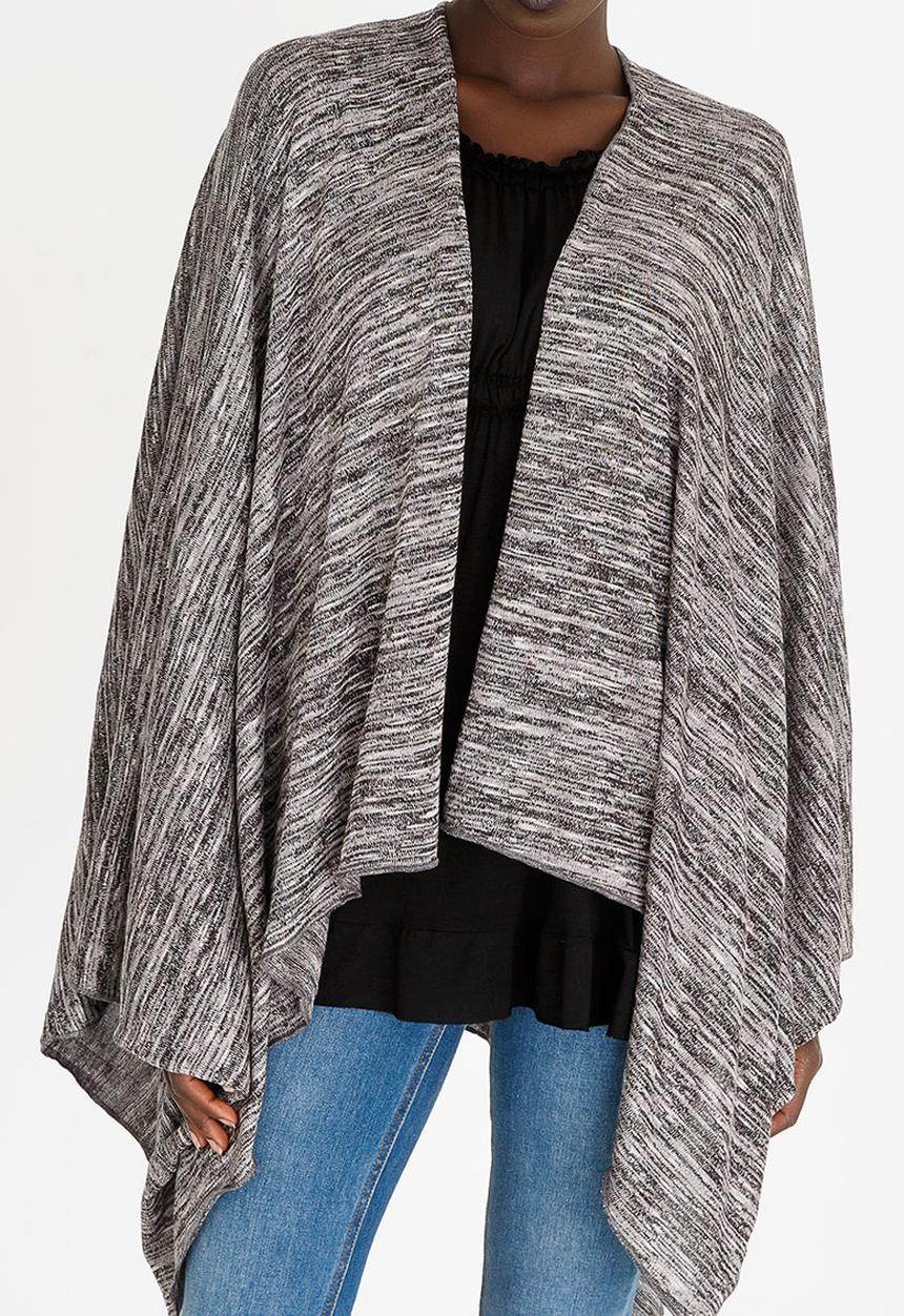 Slick - Kikki Poncho Black
