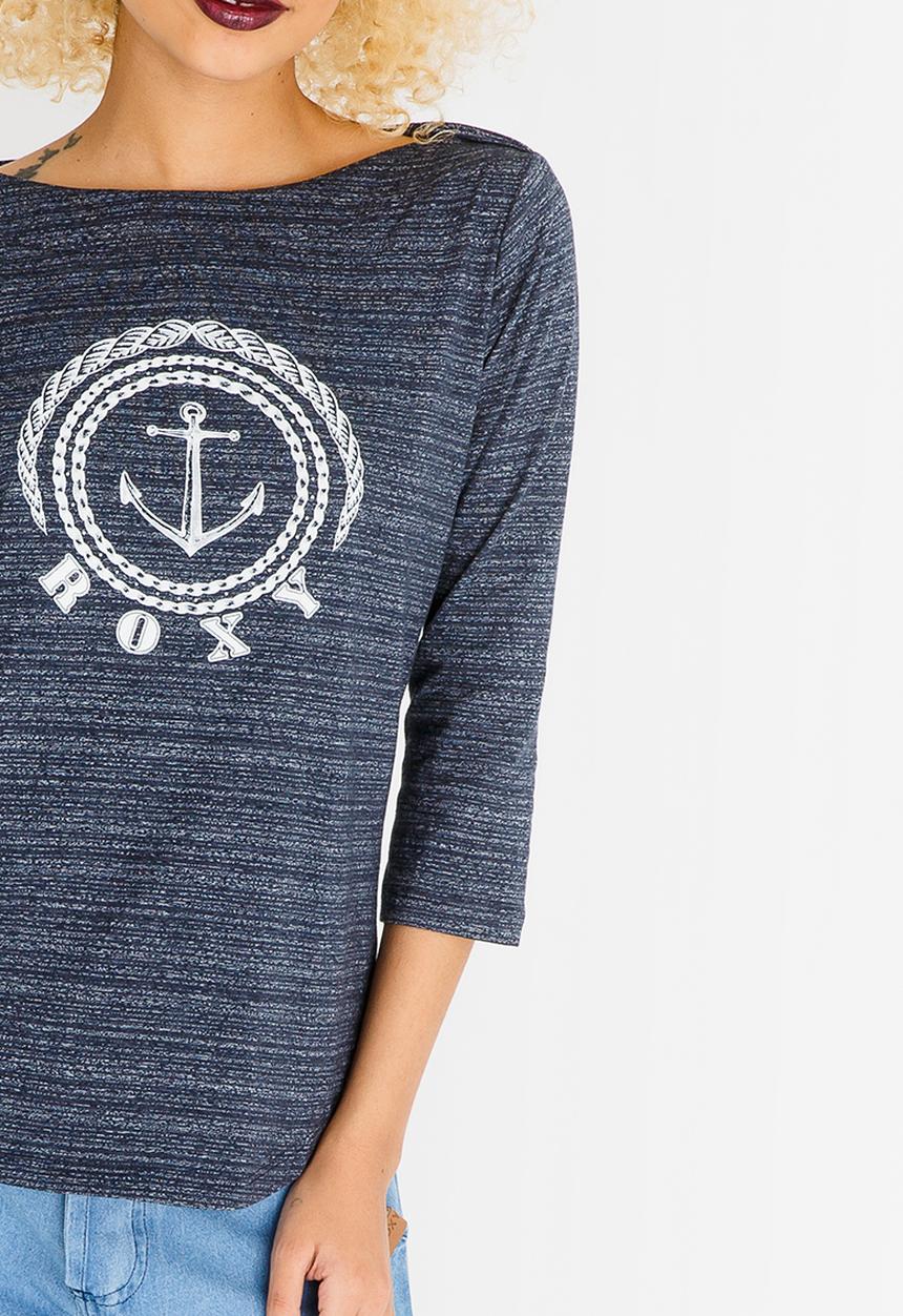 Roxy - Soul Club Tee Navy