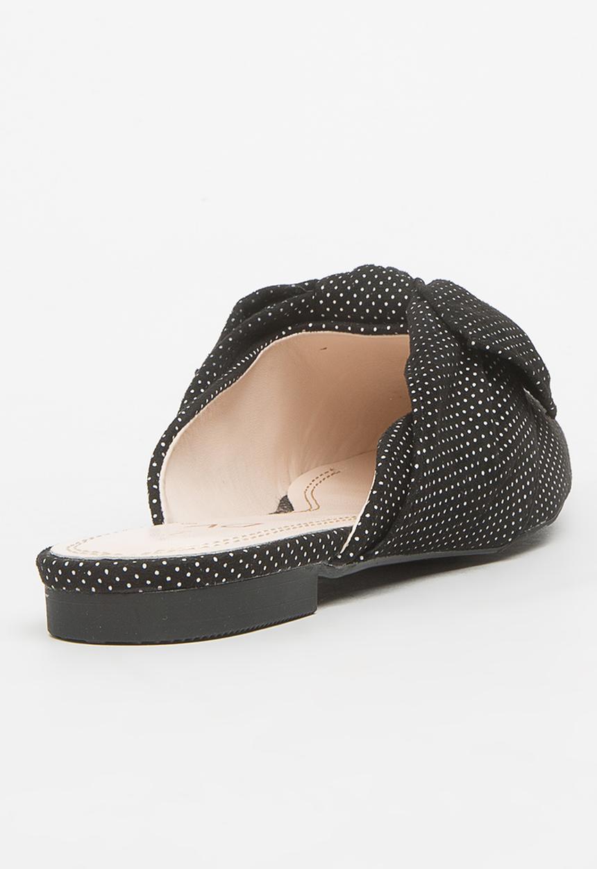 Dolce Vita - Malibu Bow Detail Slip-ons Black