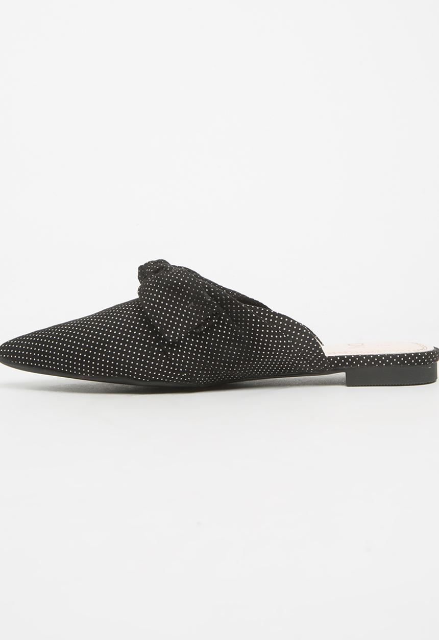 Dolce Vita - Malibu Bow Detail Slip-ons Black