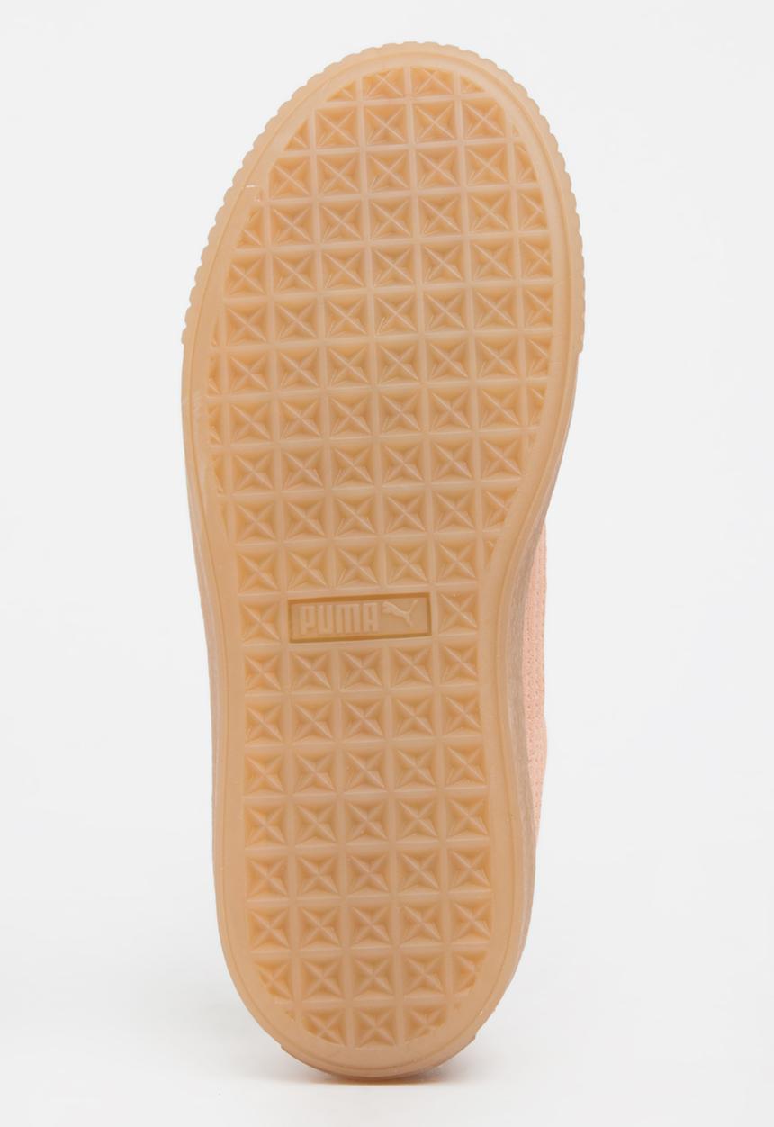 PUMA - Puma Suede Platform Jewel Sneaker Peach