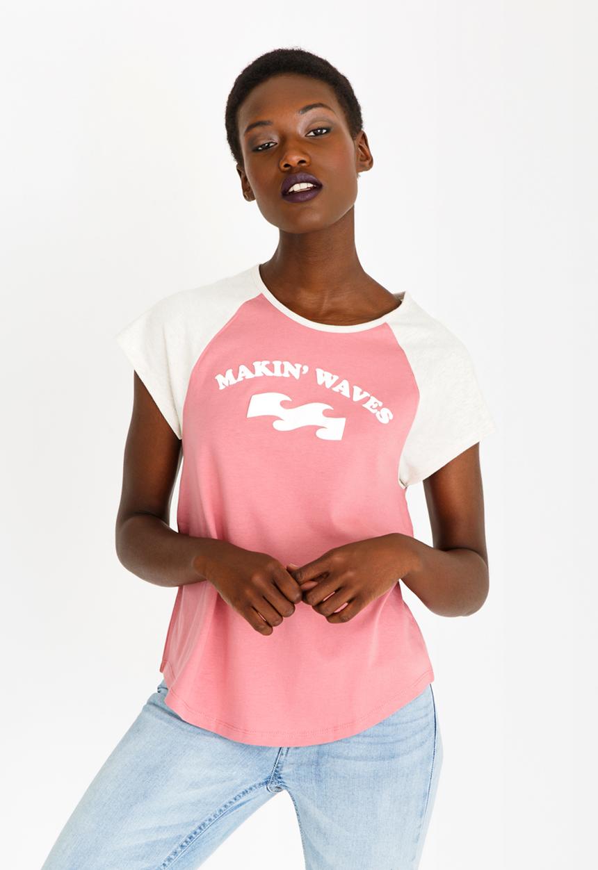 Billabong  - Last Time Tee Rose
