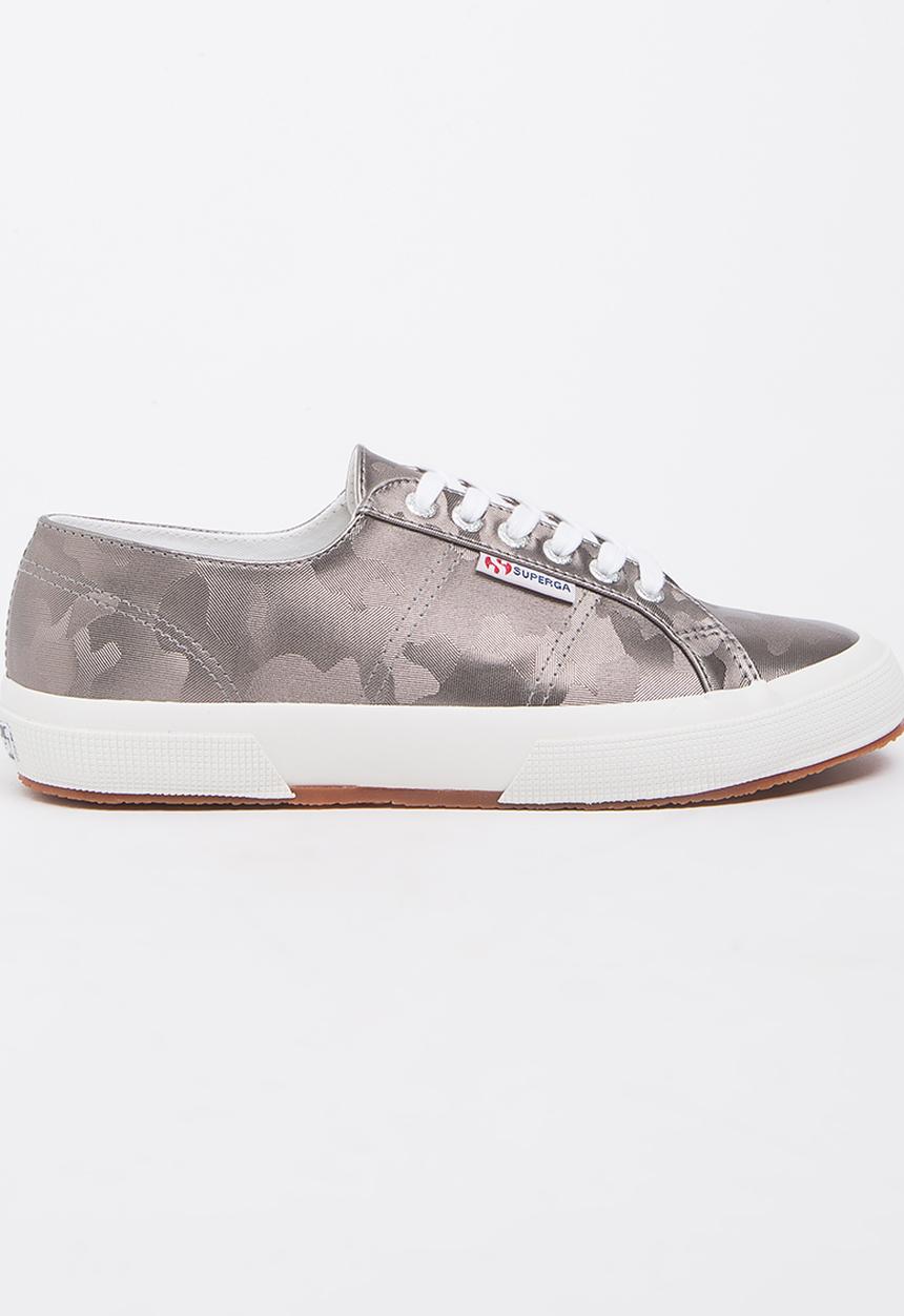SUPERGA - Camo Metallic Lo Sneakers Grey