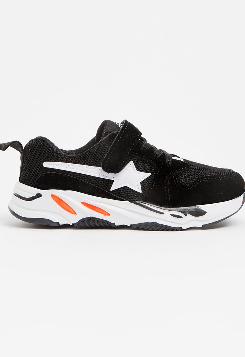 Pop Candy - Velcro Strap Sneaker Black