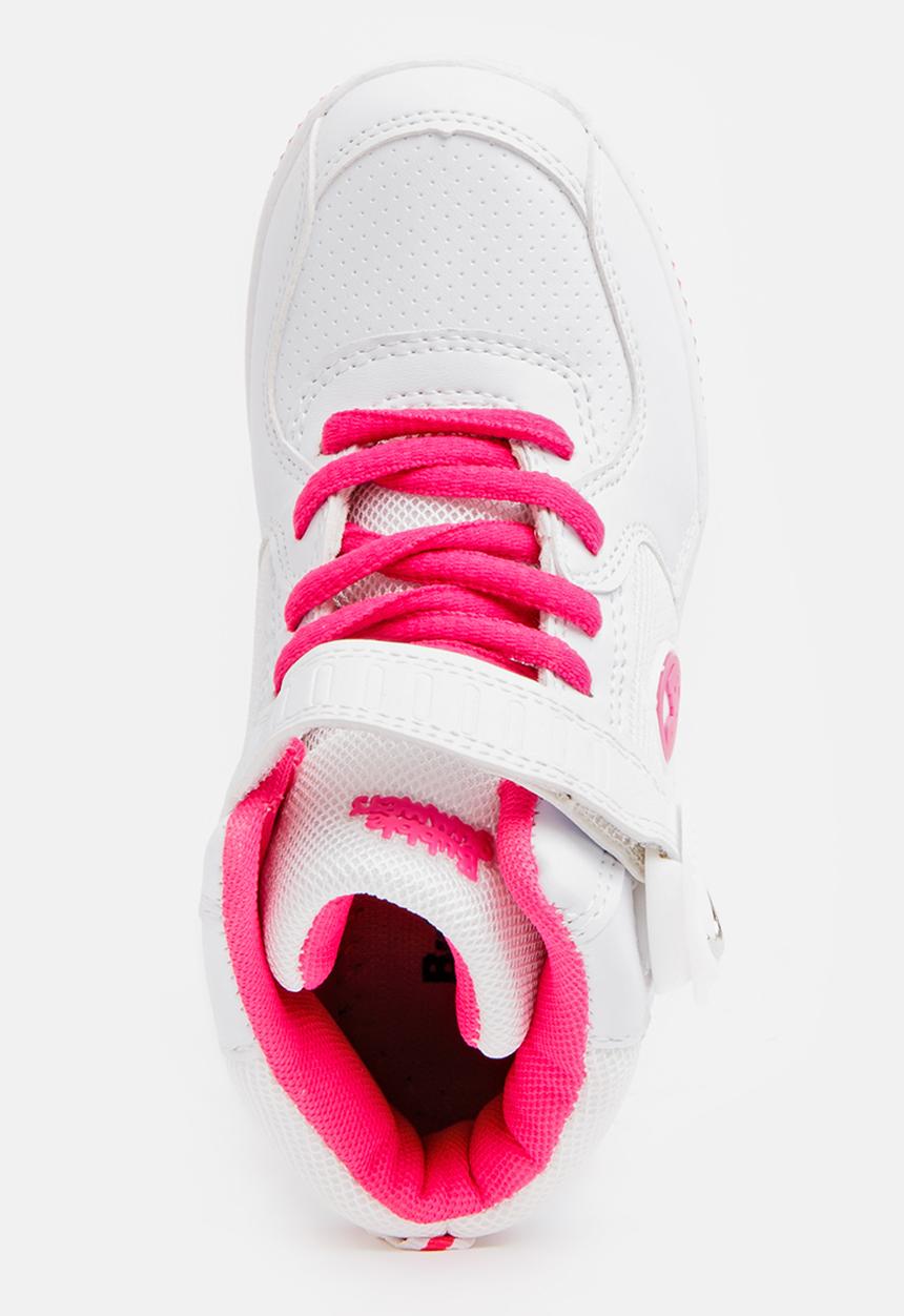 Bubblegummers - High Top Lace Up Sneaker White