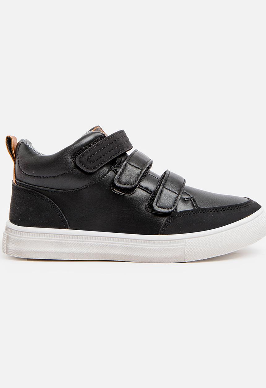 Bubblegummers - Velcro Strap Sneakers Black