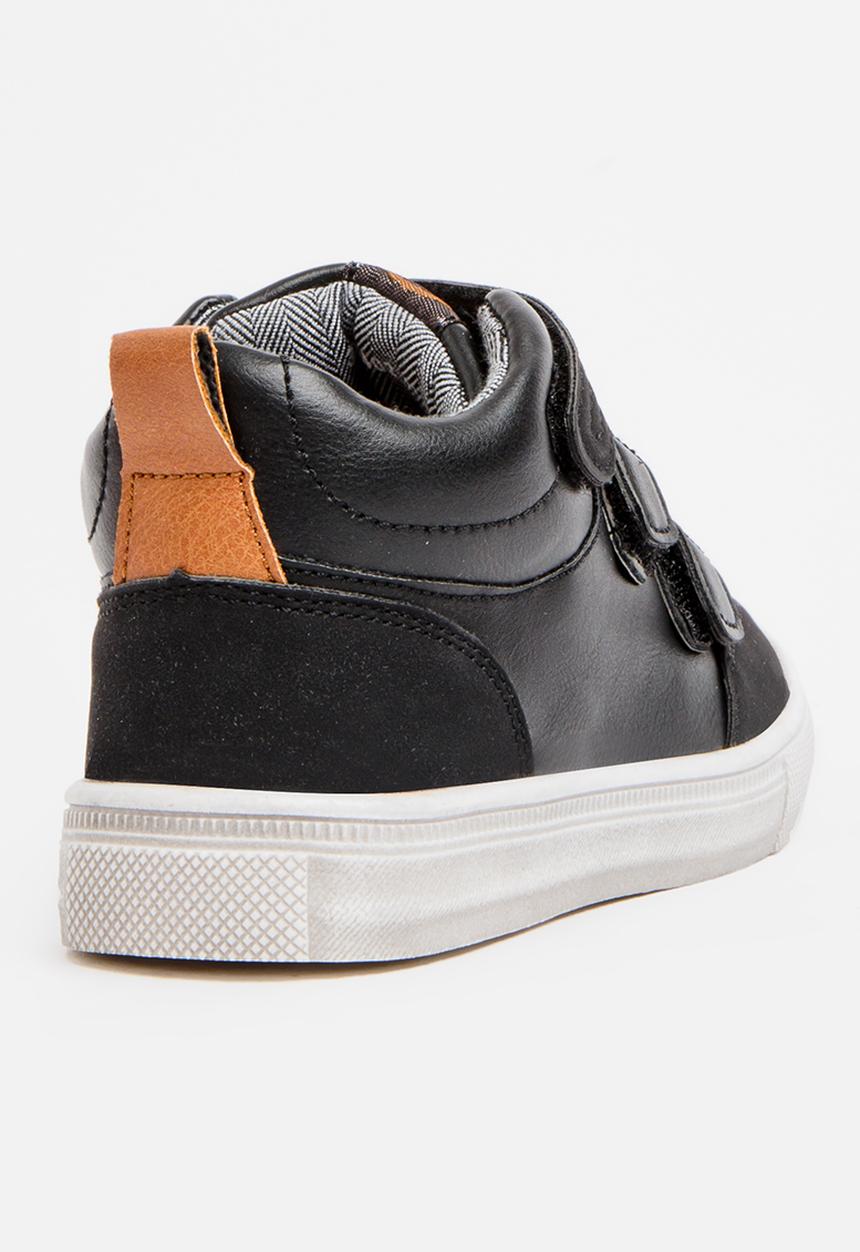 Bubblegummers - Velcro Strap Sneakers Black