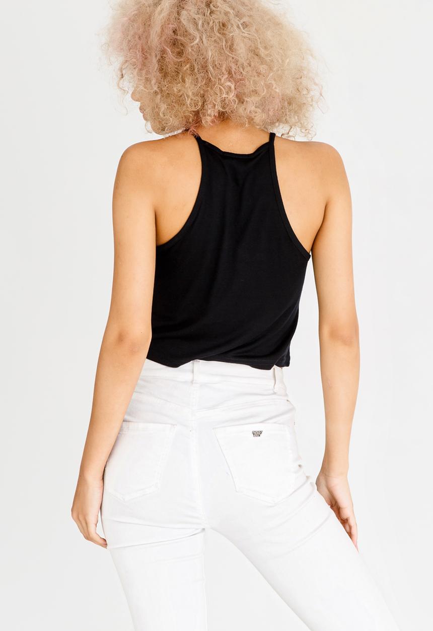 c(inch) - Basic Tank Top Black