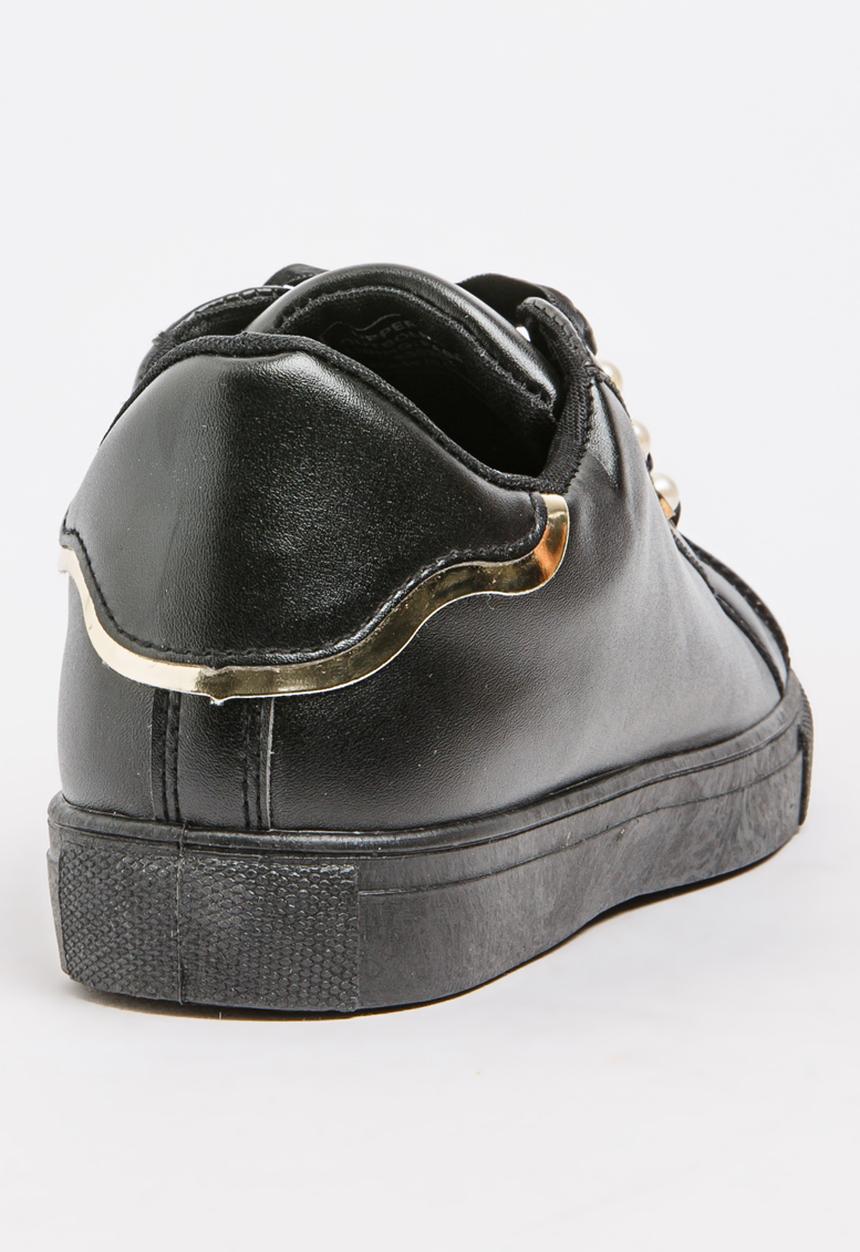 Awol - Pearl Detail Sneakers Black