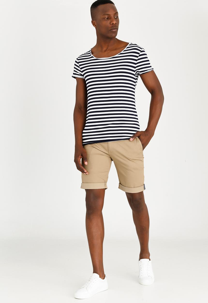 STYLE REPUBLIC - Gallant Striped Tee White