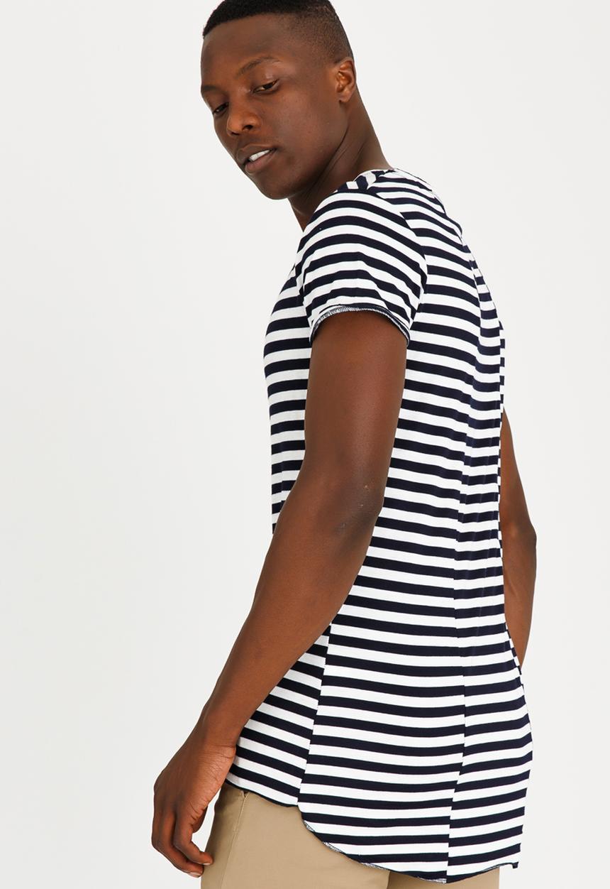 STYLE REPUBLIC - Gallant Striped Tee White
